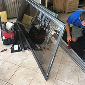sliding glass door frame repair Laguna Woods